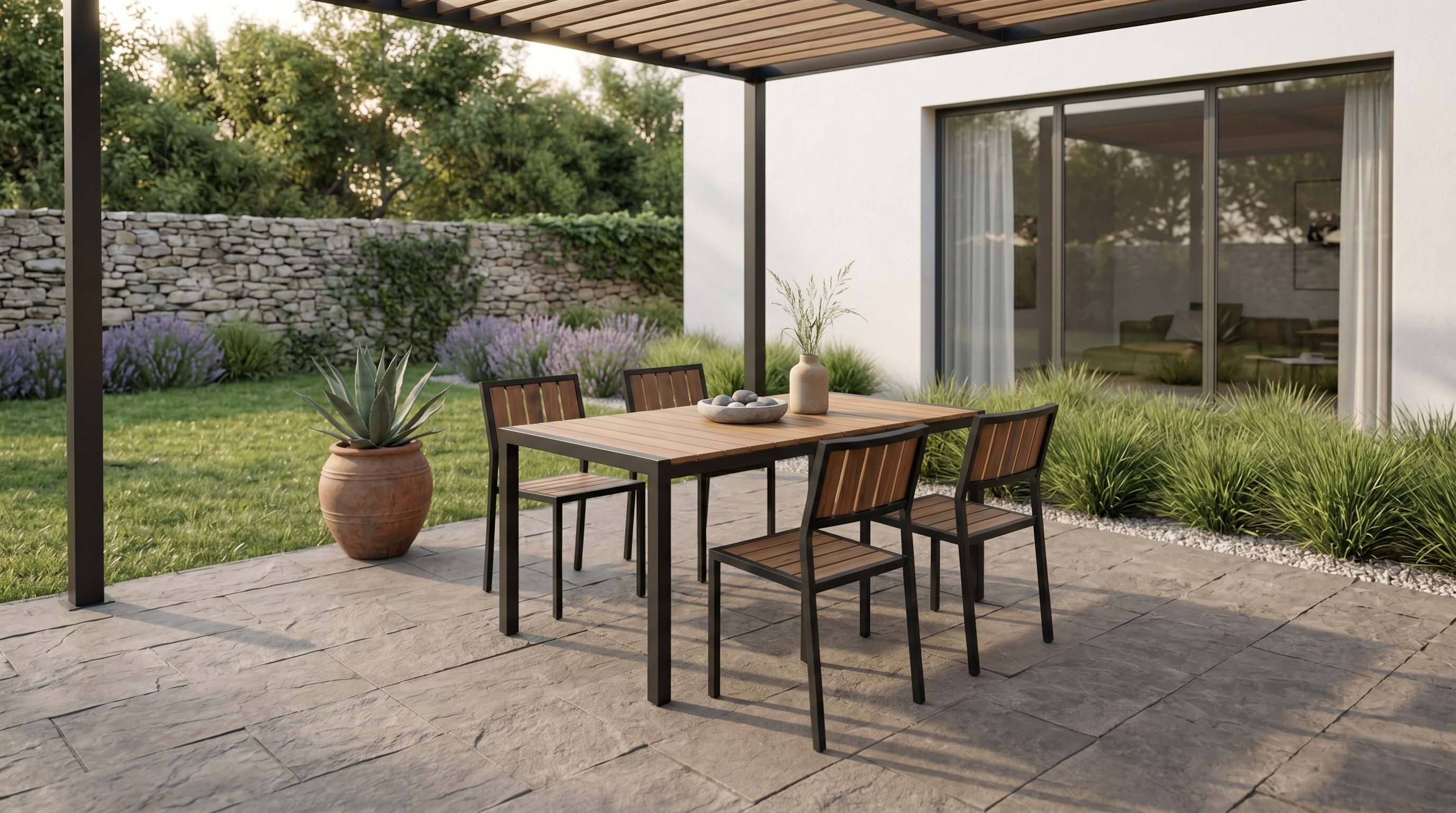QUÉ MESA PONER EN UNA TERRAZA PEQUEÑA