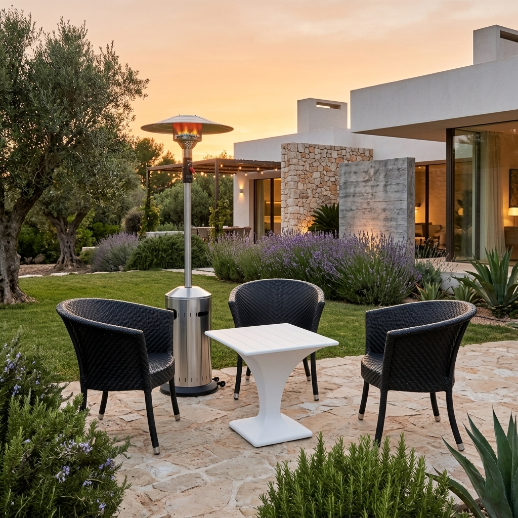 Noche en el jardín