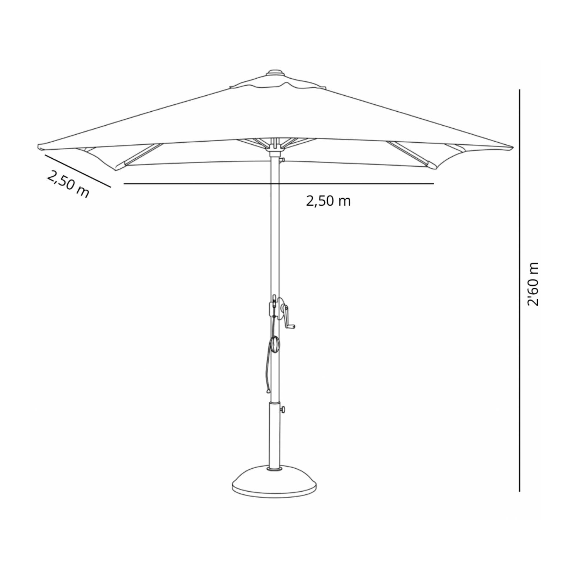Parasol Brisa
