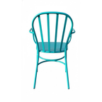 5 uds sillón vintage turquesa