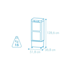 Climatizador Evaporativo MCONFORT E100-DUO 220W 35L
