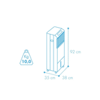 Climatizador Evaporativo C/Calef. MCONFORT E1300C 130W 10L