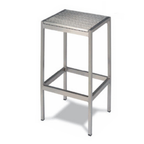 Taburete Plata