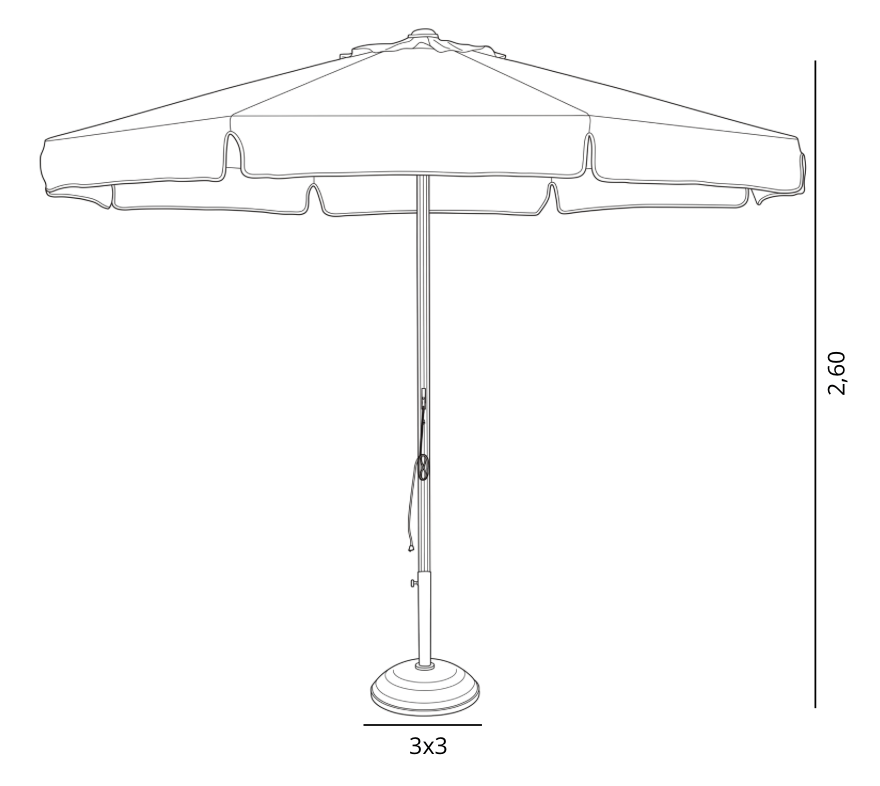 Parasol Cala